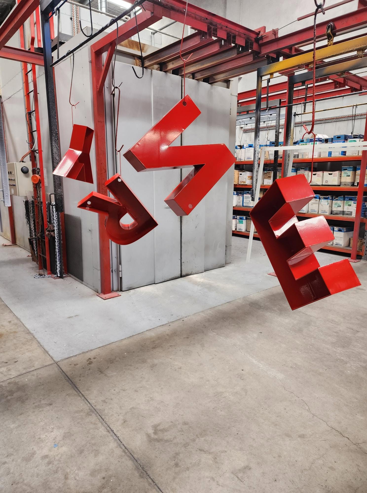 Freshly finished components in the Taren Point workshop